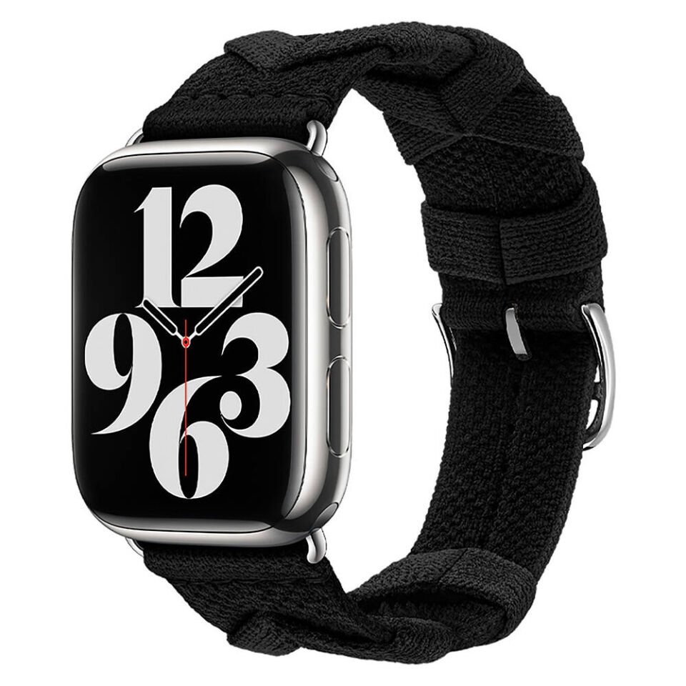 Apple Watch 7 41mm HEPTEKİLETİŞİM KRD-97 Sarmal Örgü Tasarımlı Kordon