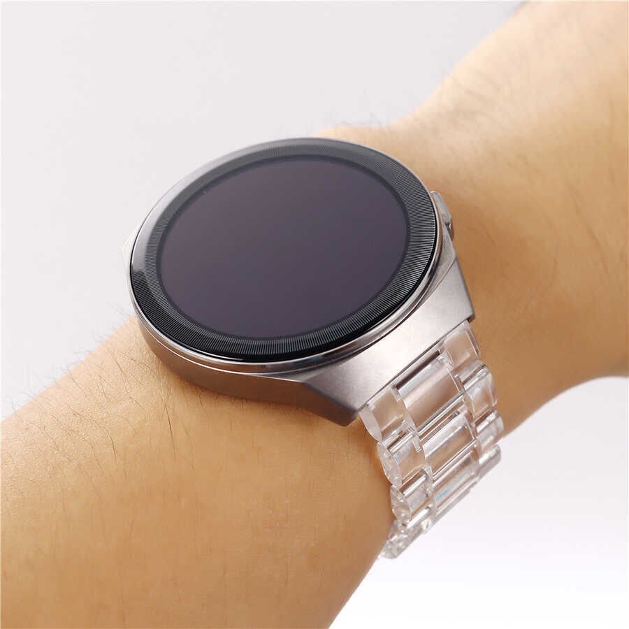 Xiaomi Amazfit Pace (22mm) Silikon Kordon Esnek Tasarım (KRD-27) Sarı