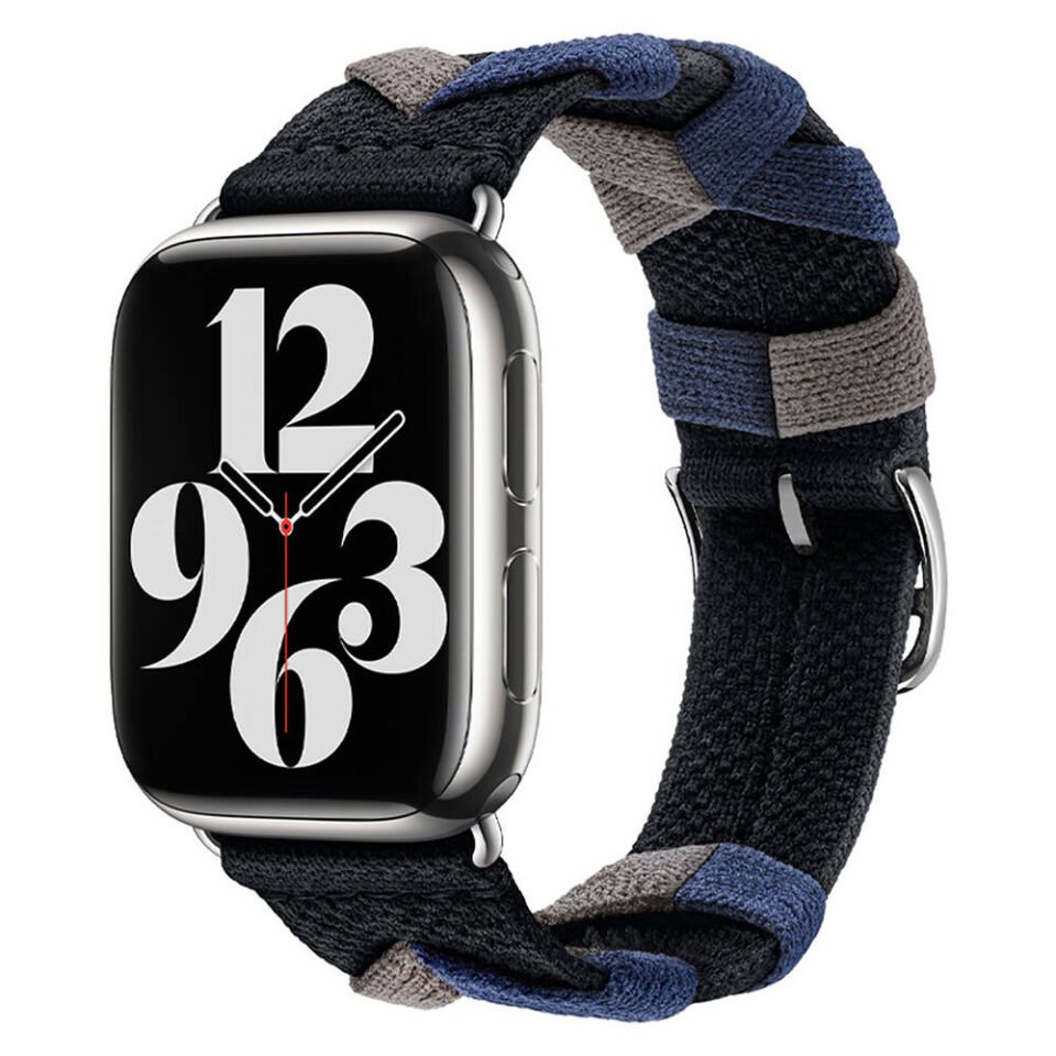 Apple Watch 42mm HEPTEKİLETİŞİM KRD-97 Sarmal Örgü Tasarımlı Kordon