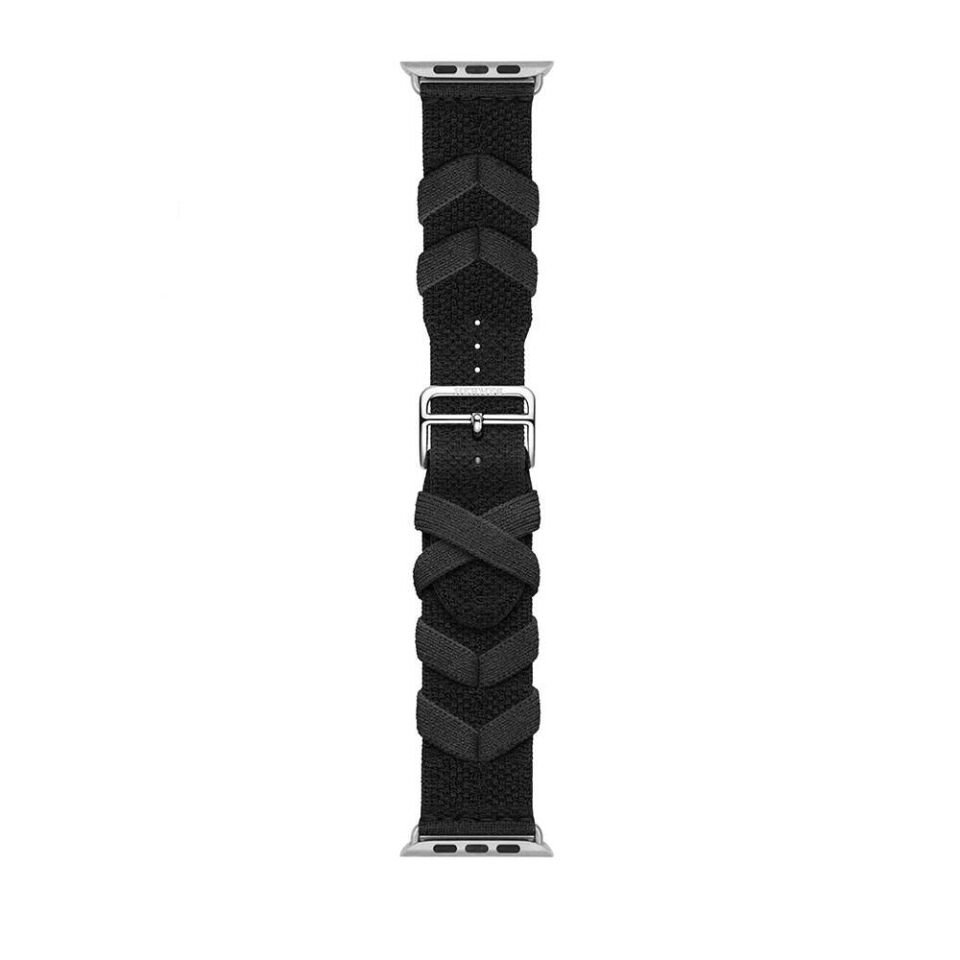 Apple Watch 42mm HEPTEKİLETİŞİM KRD-97 Sarmal Örgü Tasarımlı Kordon