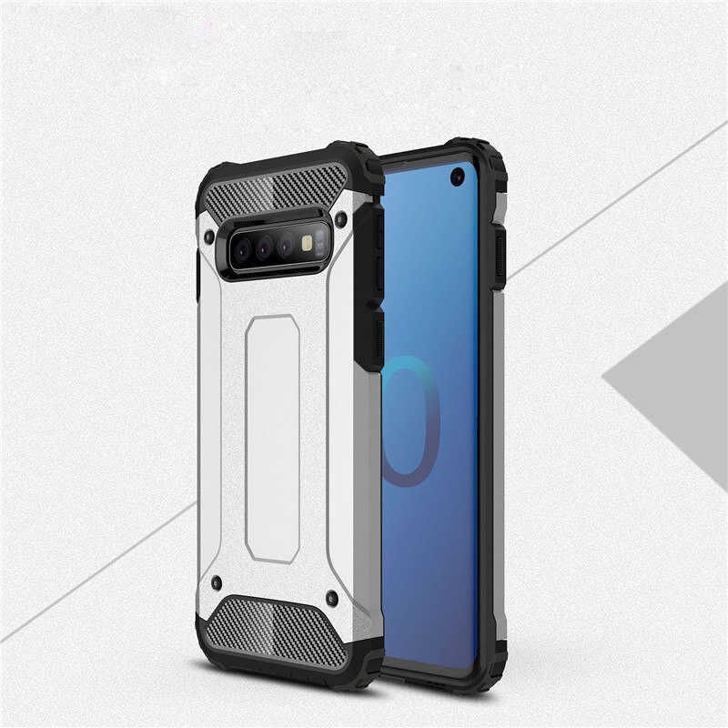 Samsung Galaxy S10 Kılıf HEPTEKİLETİŞİM Crash Silikon Kapak