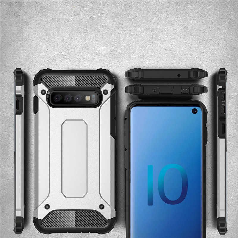Samsung Galaxy S10 Kılıf HEPTEKİLETİŞİM Crash Silikon Kapak