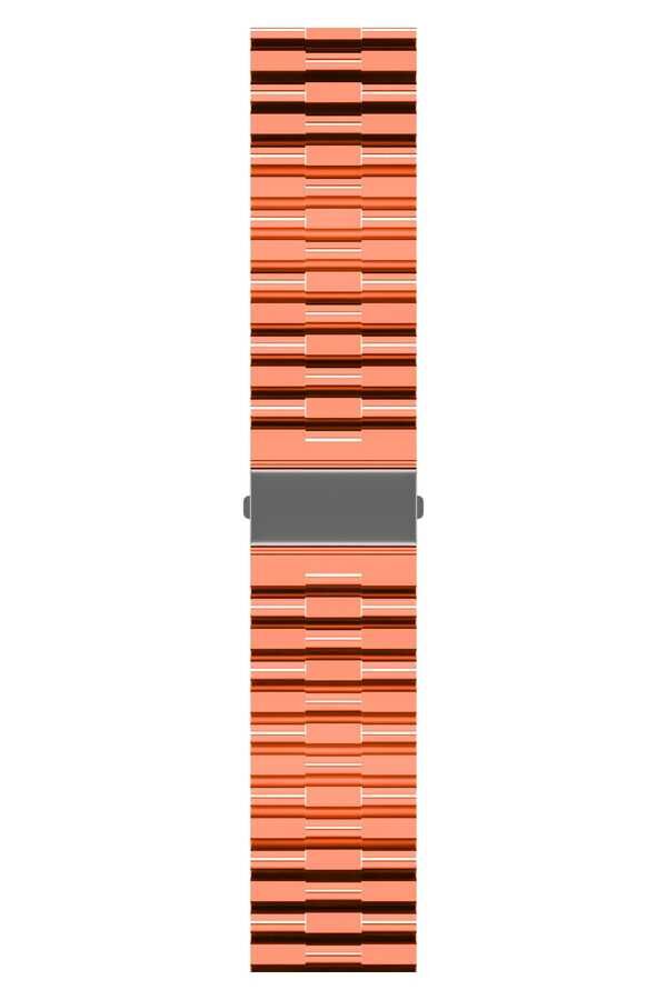 Xiaomi Amazfit Pace (22mm) Silikon Kordon Esnek Tasarım (KRD-27) Turuncu