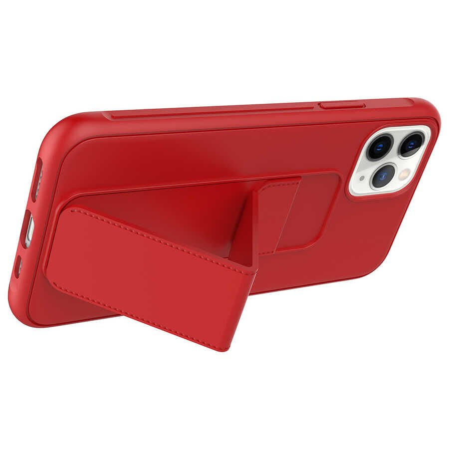 Apple iPhone 11 Pro Kılıf HEPTEKİLETİŞİM Qstand Kapak