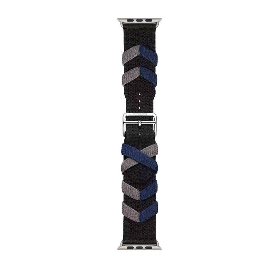 Apple Watch 44mm HEPTEKİLETİŞİM KRD-97 Sarmal Örgü Tasarımlı Kordon
