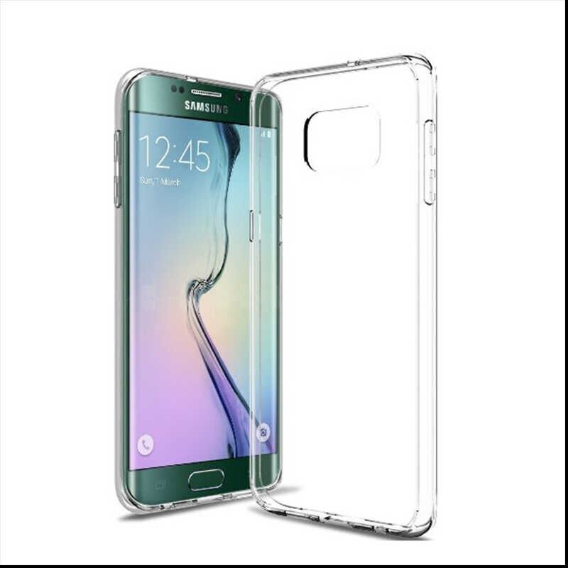 Samsung Galaxy S6 Edge Kılıf HEPTEKİLETİŞİM Süper Silikon Kapak