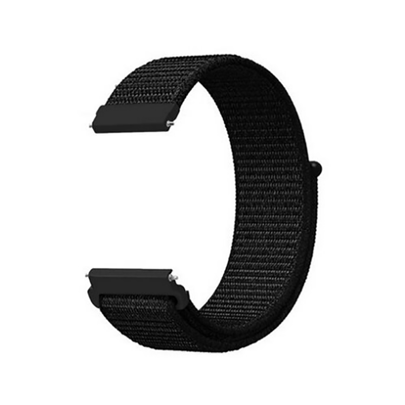 Samsung Galaxy Watch 42mm / Gear S2-S4 20mm Hasır Kordon Kaliteli Tasarım (KRD-03) NO9