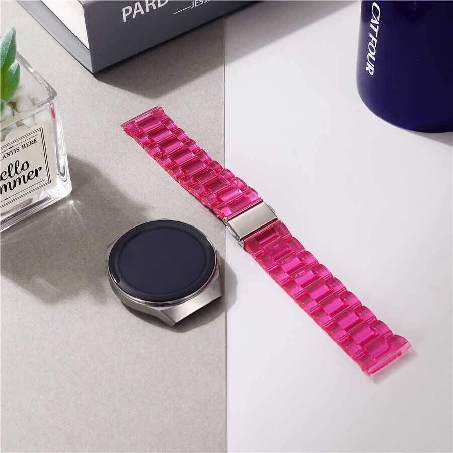 Xiaomi Amazfit Pace (22mm) Silikon Kordon Esnek Tasarım (KRD-27) Renksiz