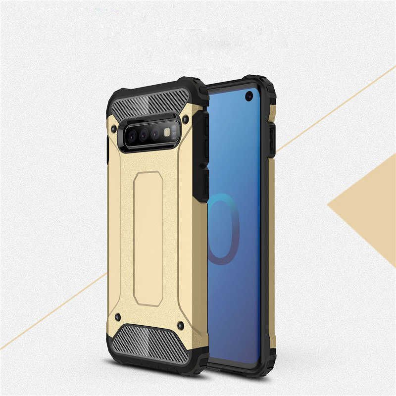 Samsung Galaxy S10 Plus Kılıf HEPTEKİLETİŞİM Crash Silikon Kapak