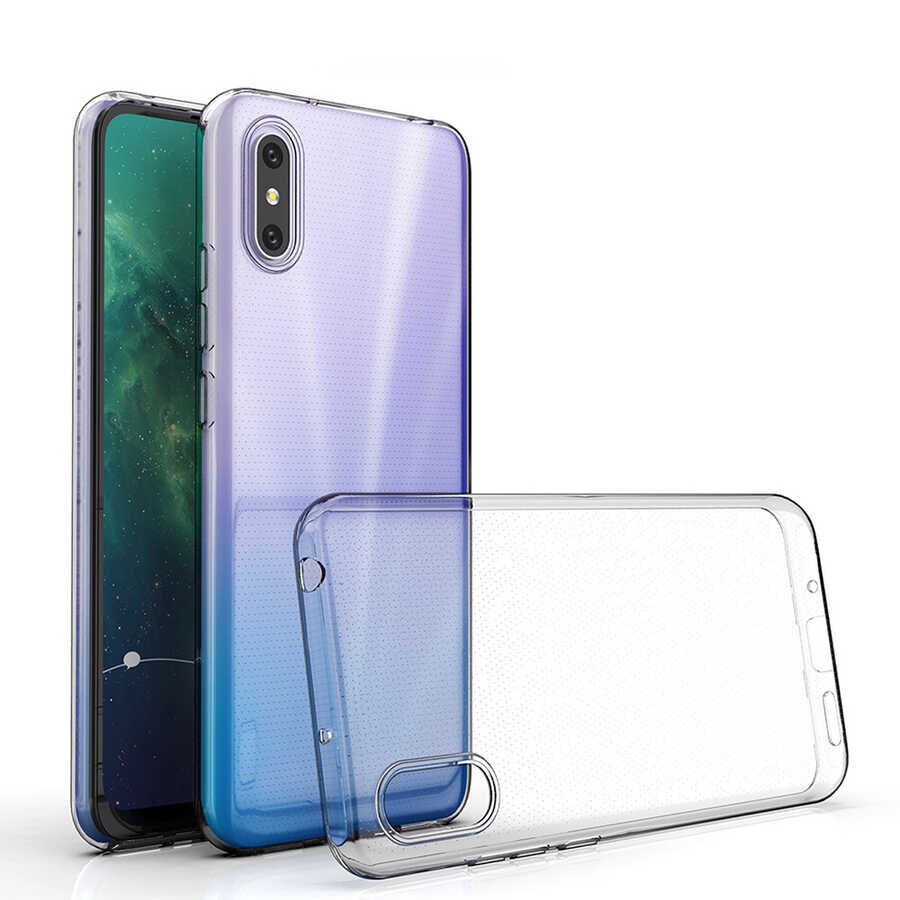 Xiaomi Redmi 9A Kılıf HEPTEKİLETİŞİM Süper Silikon Kapak