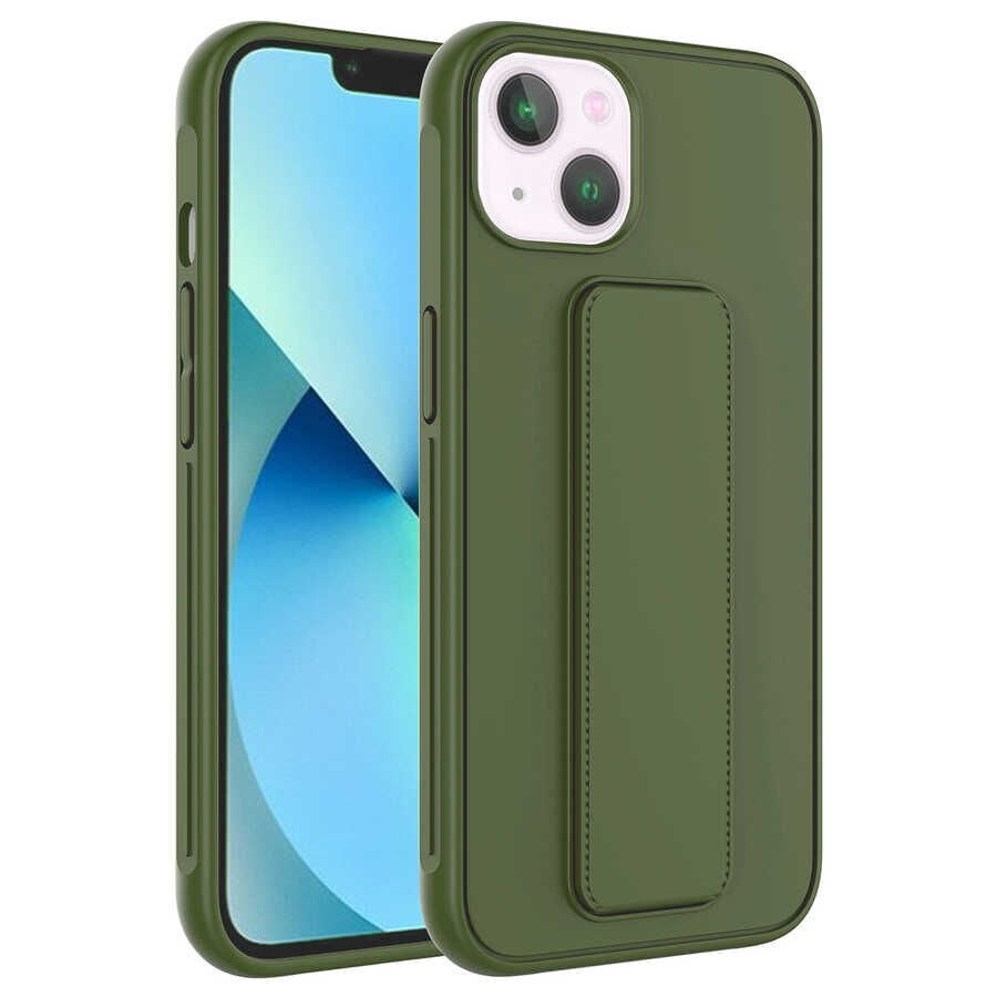 Apple iPhone 13 Kılıf HEPTEKİLETİŞİM Qstand Kapak
