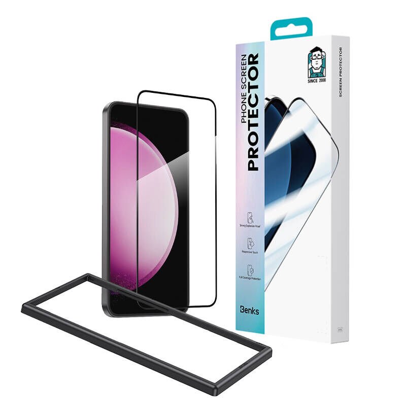 Galaxy S25 Plus Benks Ultra Shield 0.3mm Ekran Koruyucu + Kolay Uygulama Aparatlı