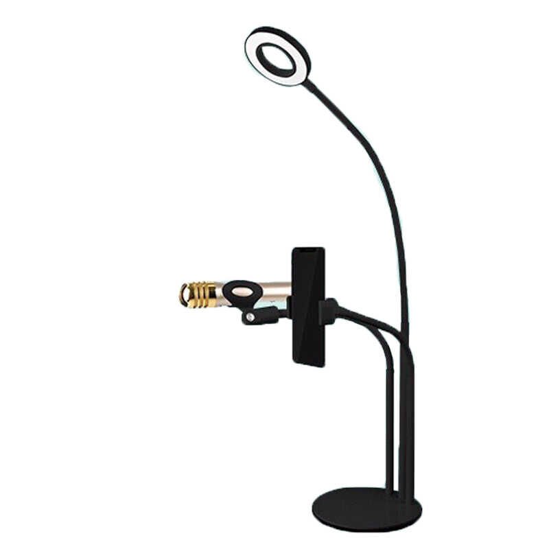 HEPTEKİLETİŞİM 3 in 1 Işıklı Telefon Tutucu Ring Light