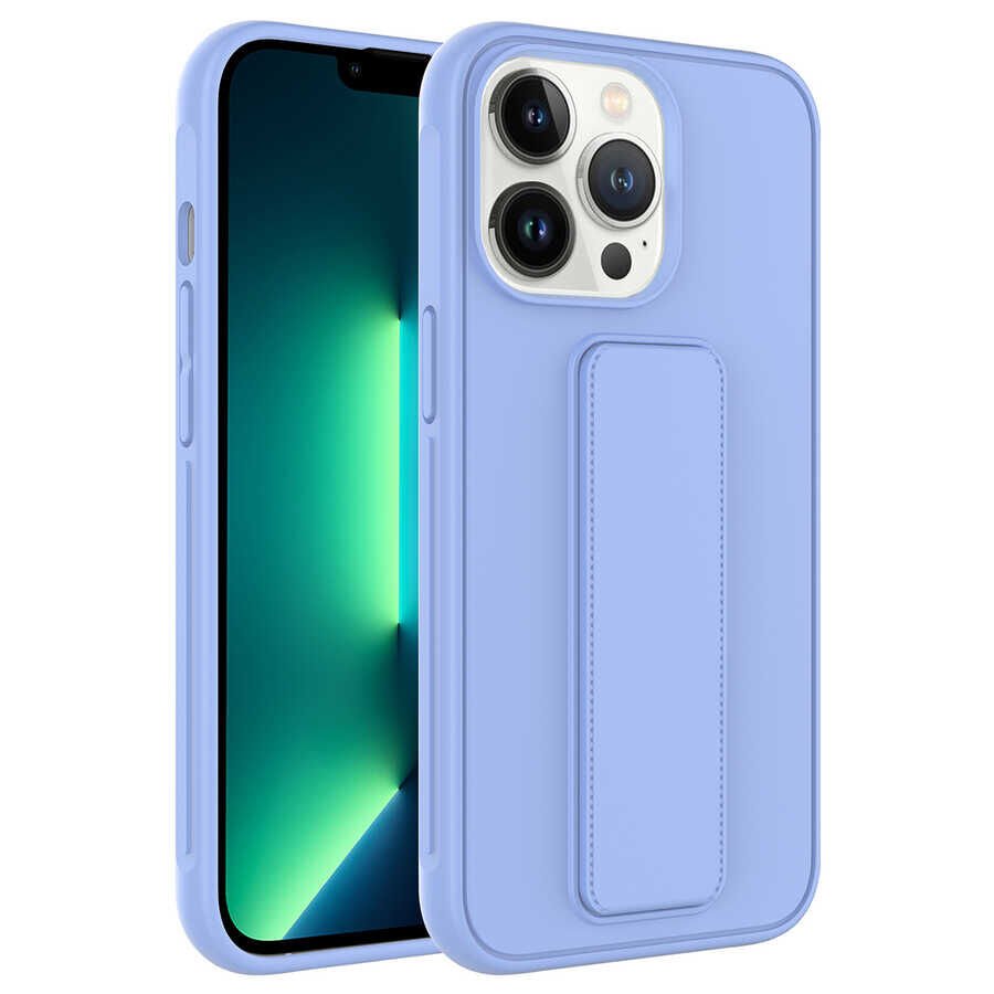 Apple iPhone 13 Pro Max Kılıf HEPTEKİLETİŞİM Qstand Kapak
