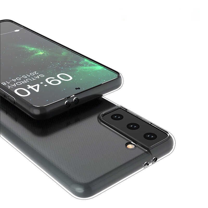 Samsung Galaxy S21 FE Kılıf HEPTEKİLETİŞİM Süper Silikon Kapak