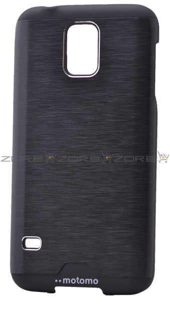 Galaxy S5 Kılıf Zore Metal Motomo Kapak