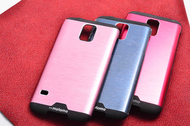 Galaxy S5 Kılıf Zore Metal Motomo Kapak