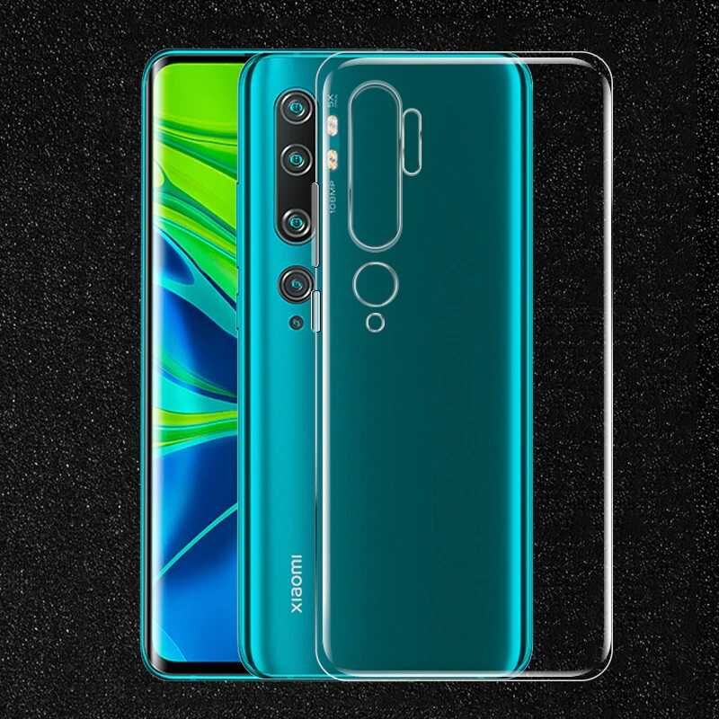 Xiaomi Mi Note 10 Kılıf HEPTEKİLETİŞİM Süper Silikon Kapak