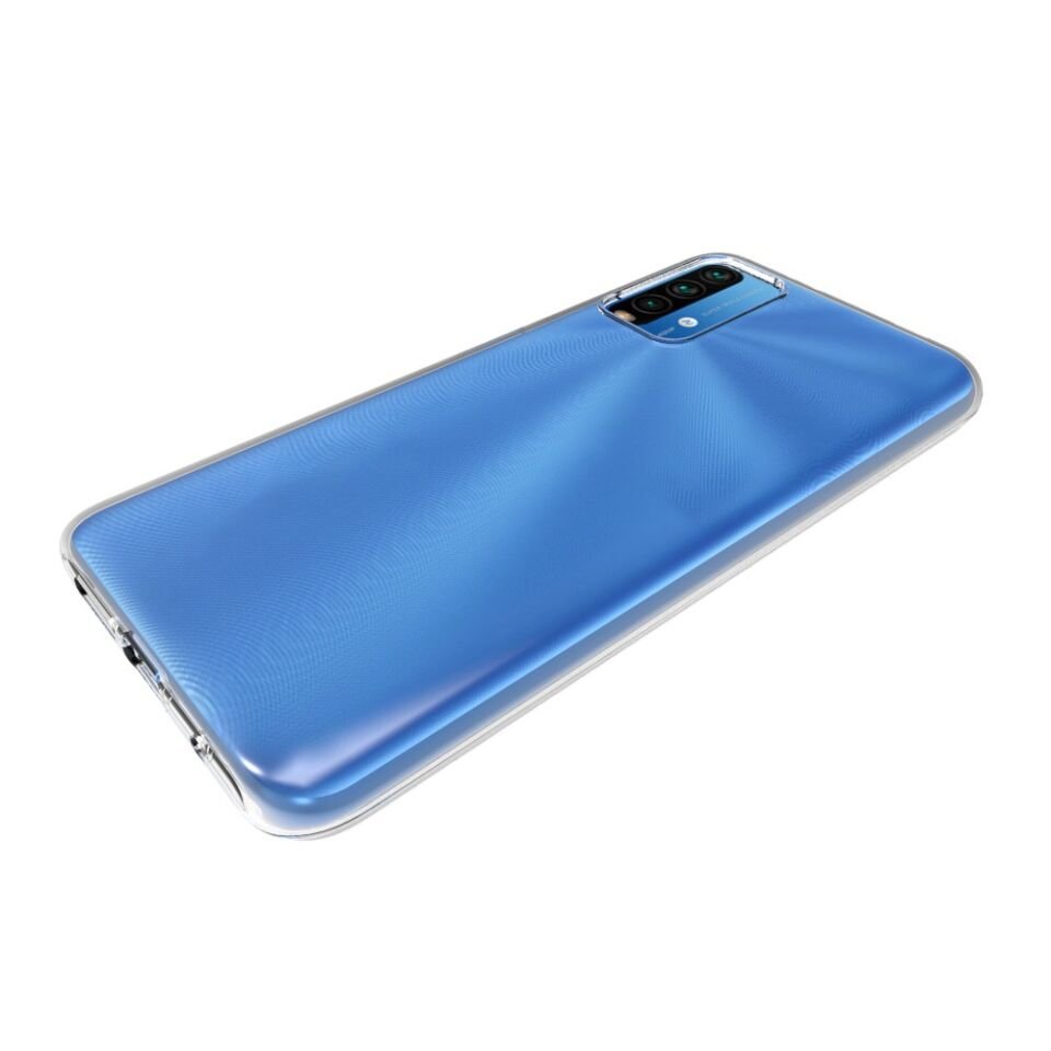 Xiaomi Redmi 9T Şeffaf Kılıf Yumuşak İnce Tasarımlı Kapak (SÜPER) Renksiz