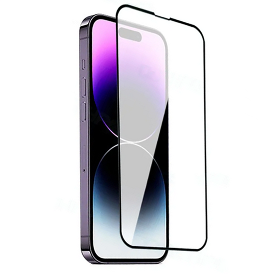 Apple iPhone 14 Pro ​​​​​​​​​​​​​​​​​​​​​​​​HEPTEKİLETİŞİM Darbeye Dayanıklı Anti Statik Temperli Cam Ekran Koruyucu