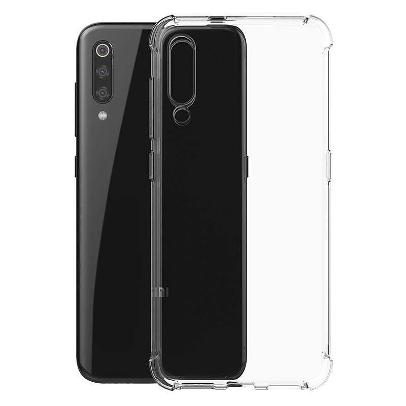 Xiaomi Mi 9 Şeffaf Kılıf Köşelerde Darbelere Karşı Ultra Kalınlık (ANTİSHOCK) Renksiz
