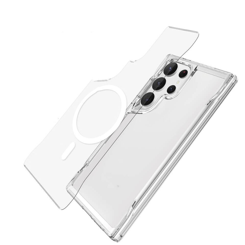 Samsung Galaxy S24 Ultra Kılıf HEPTEKİLETİŞİM Magsafe Şarj Özellikli T-Max Magsafe Kapak