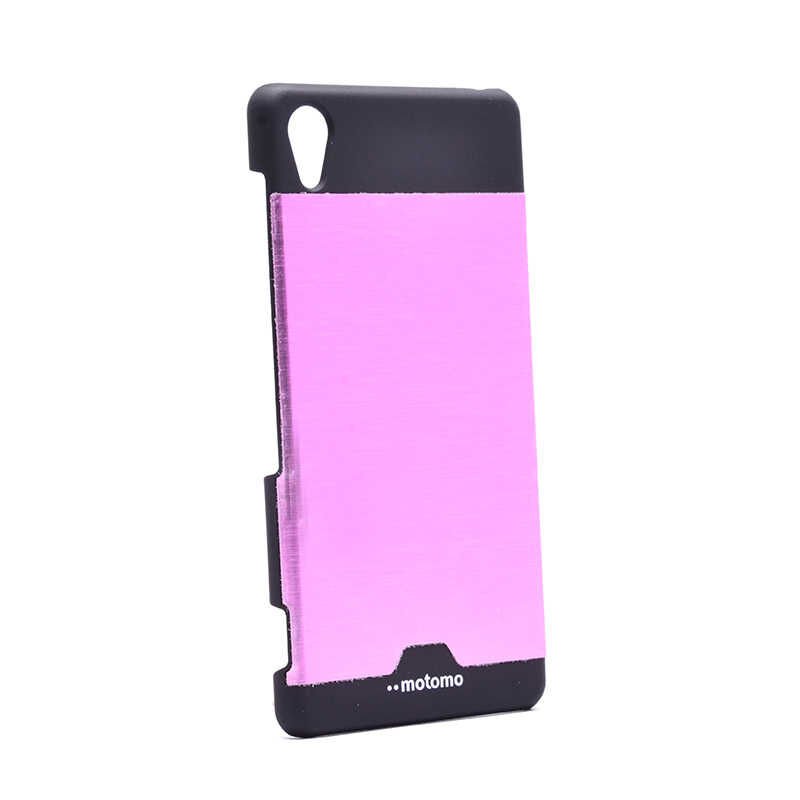 Sony Xperia Z2 Kılıf Zore Metal Motomo Kapak