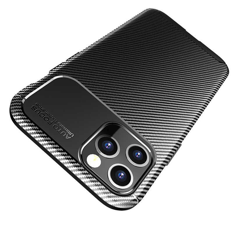 Apple iPhone 12 Pro Kılıf HEPTEKİLETİŞİM Negro Silikon Kapak
