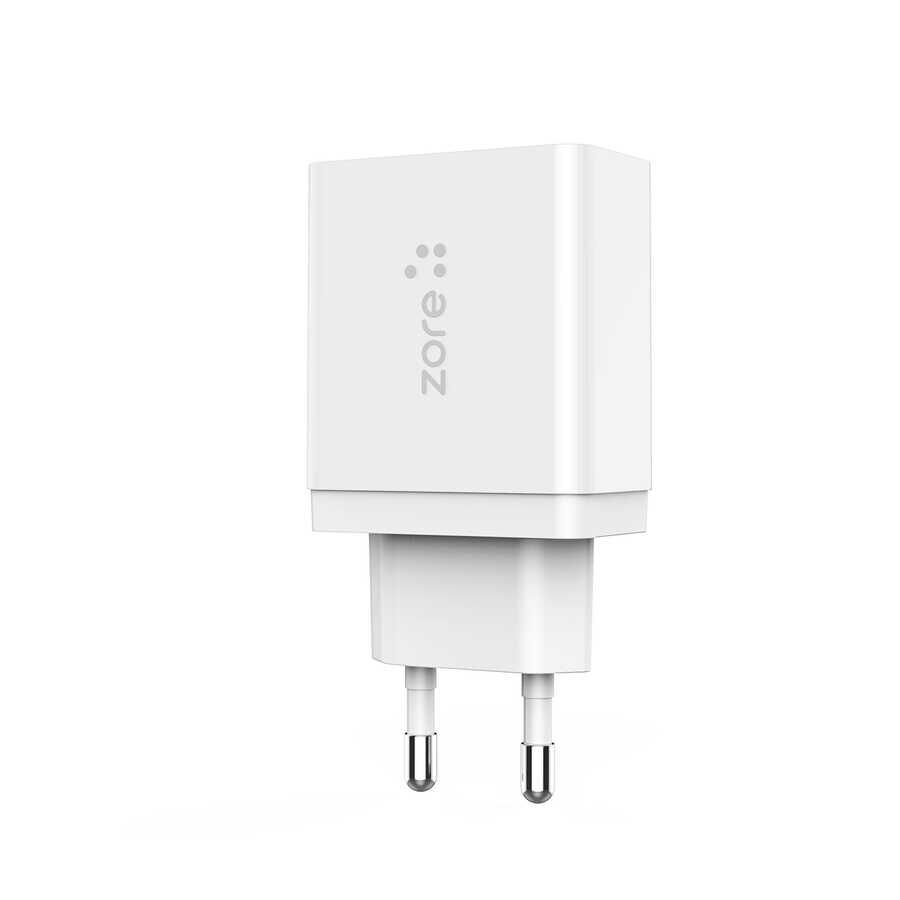 XMac Serisi ZR-X2 Type-C 2 in 1 Şarj Seti Beyaz