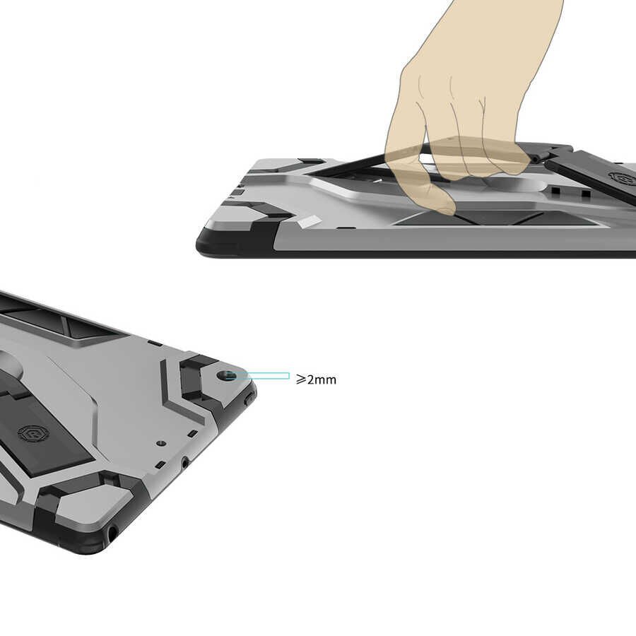 Apple iPad 10.2 (8.Nesil) HEPTEKİLETİŞİM Defens Tablet Silikon