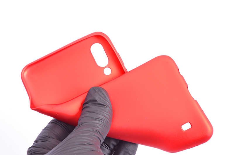 Samsung Galaxy M10 Kılıf HEPTEKİLETİŞİM Premier Silikon Kapak