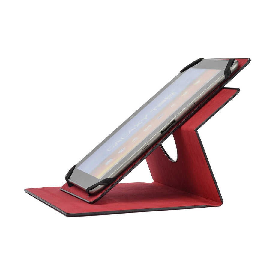 7 İnç Dönebilen Standlı Tablet Kılıf Pu Deri (7 İNÇ TÜM TABLET KILIFLARINA UYUMLU)-UNİVERSAL Lacivert