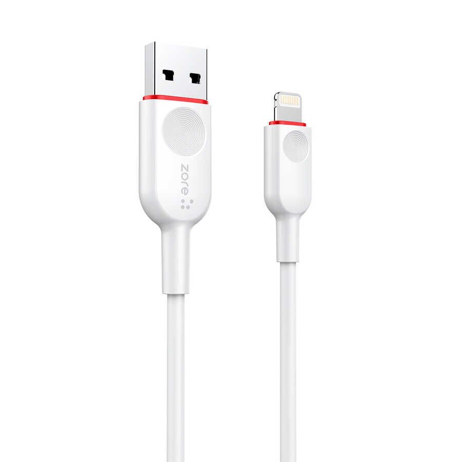 XMac Serisi ZR-X2 Lightning 2 in 1 Şarj Seti Beyaz