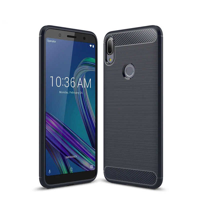 Asus Zenfone Max Pro ZB602KL Kılıf Ultra Korunaklı Silikon Kapak (ROOM) Lacivert