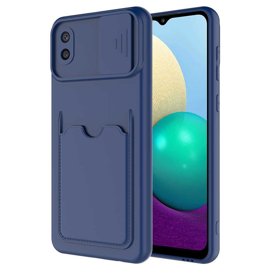 Samsung Galaxy A02 Kılıf ​HEPTEKİLETİŞİM Kartix Kapak