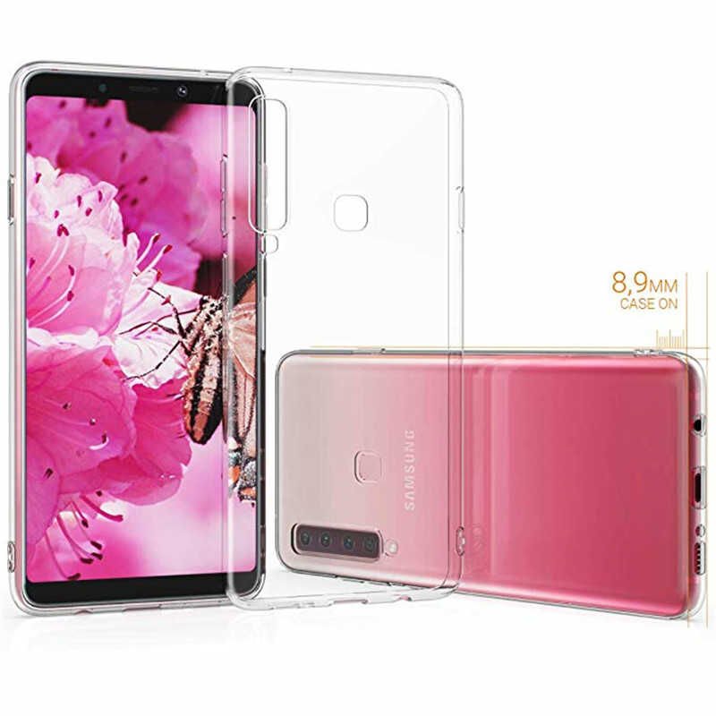Galaxy A9 2018 Kılıf Zore Ultra İnce Silikon Kapak 0.2 mm