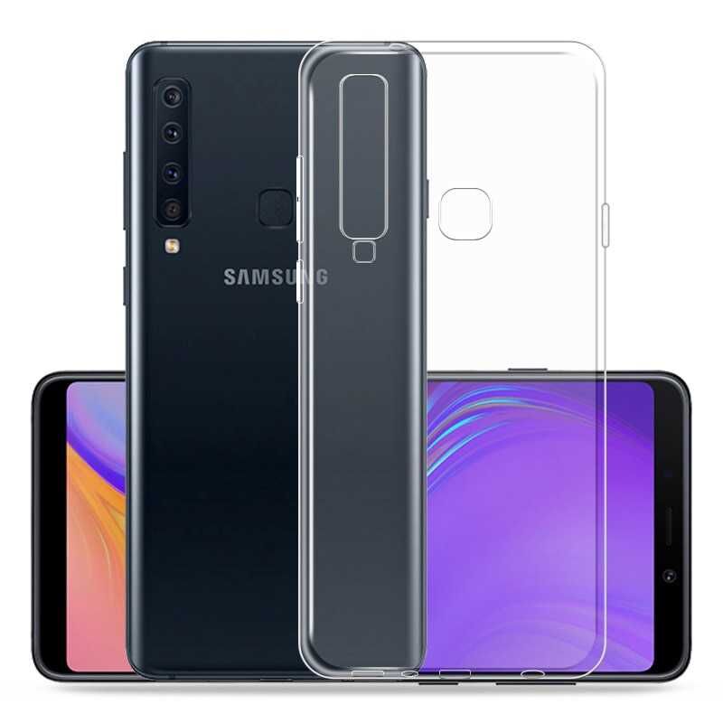 Galaxy A9 2018 Kılıf Zore Ultra İnce Silikon Kapak 0.2 mm