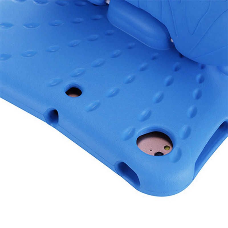 Ipad Mini 5 / 4 7.9 Inç Çocuklara Özel Silikon Kılıf A2133 A2124 A2125 A2126 A1538 A1550 (B.FLY) Pembe Koyu