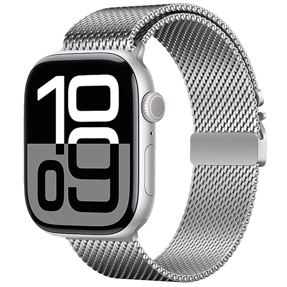 Apple Watch 44mm HEPTEKİLETİŞİM KRD-121 Metal Hasır Kordon