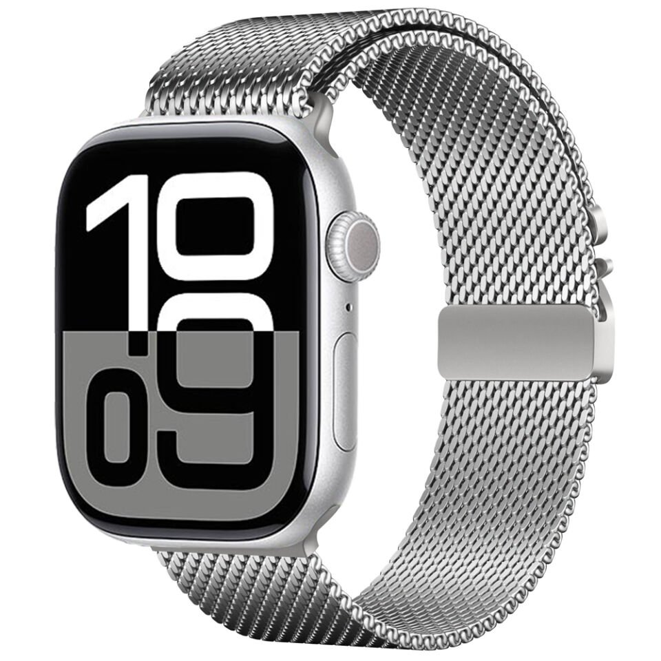 Apple Watch 44mm HEPTEKİLETİŞİM KRD-121 Metal Hasır Kordon