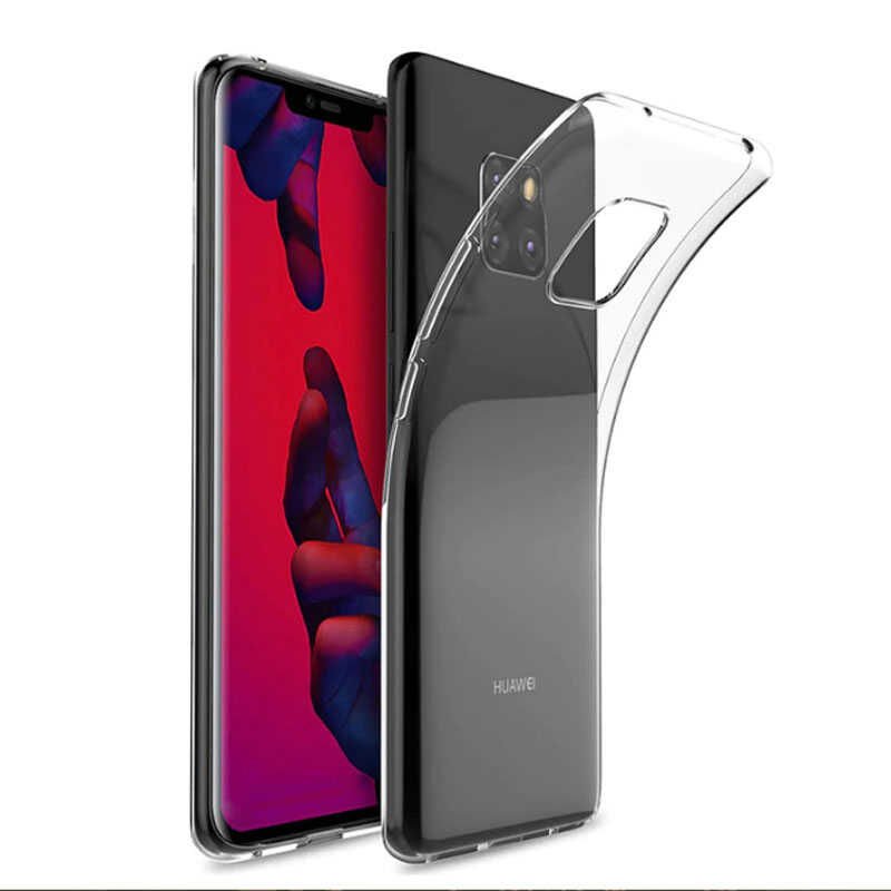 Huawei Mate 20 Pro Kılıf Zore Ultra İnce Silikon Kapak 0.2 mm