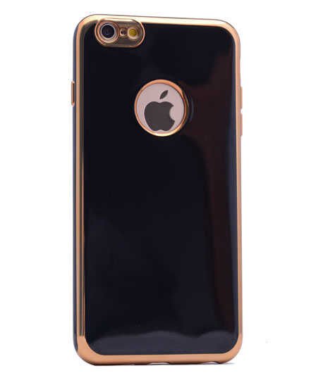 Apple iPhone 6 Plus Kılıf HEPTEKİLETİŞİM Arkası Parlak 360 Silikon