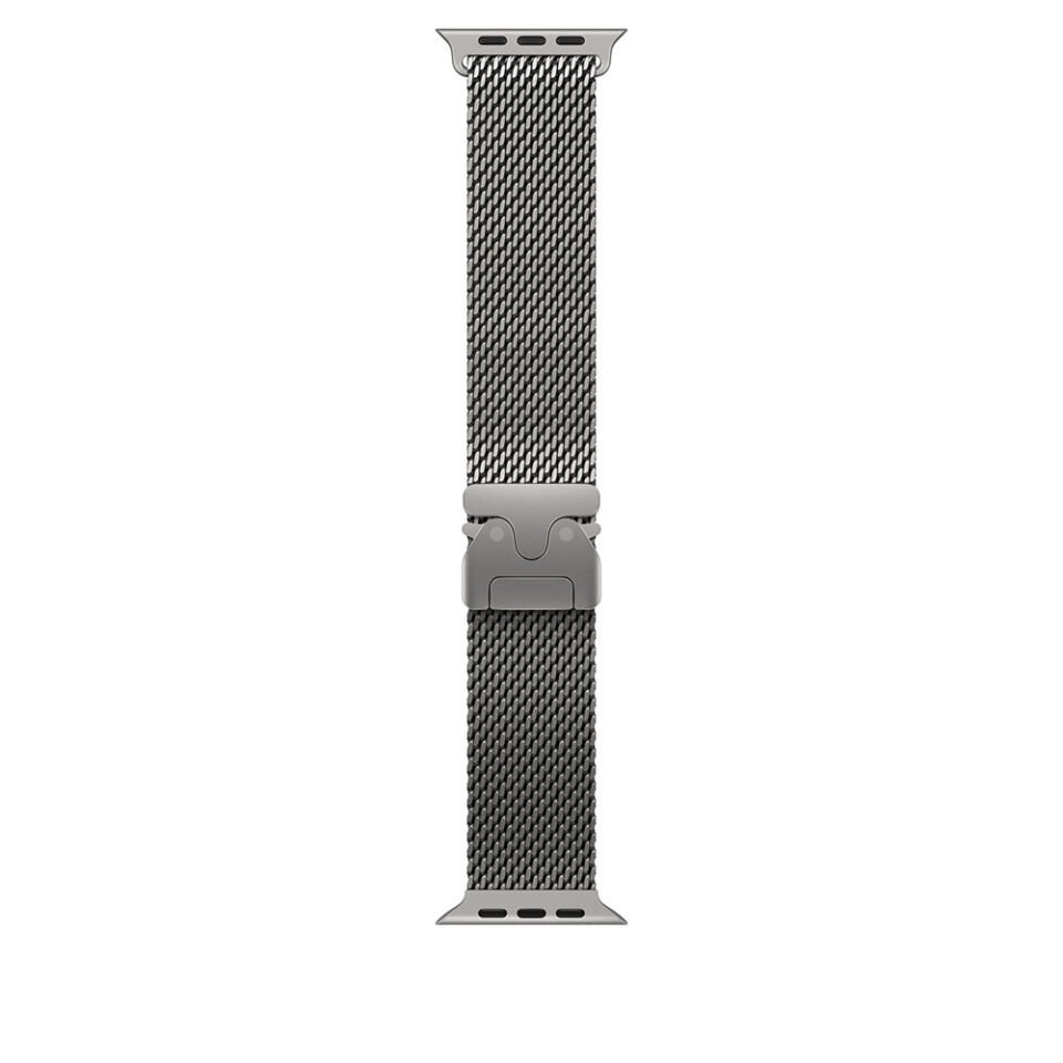 Apple Watch 7 45mm HEPTEKİLETİŞİM KRD-121 Metal Hasır Kordon