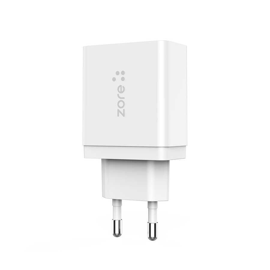 XMac Serisi ZR-X2 PD To Lightning 2 in 1 Şarj Seti Beyaz