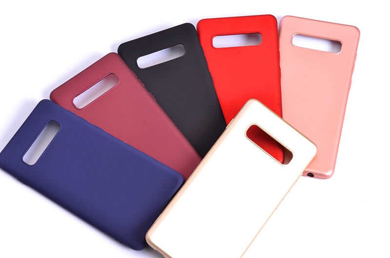 Samsung Galaxy S10 Plus Kılıf HEPTEKİLETİŞİM Premier Silikon Kapak