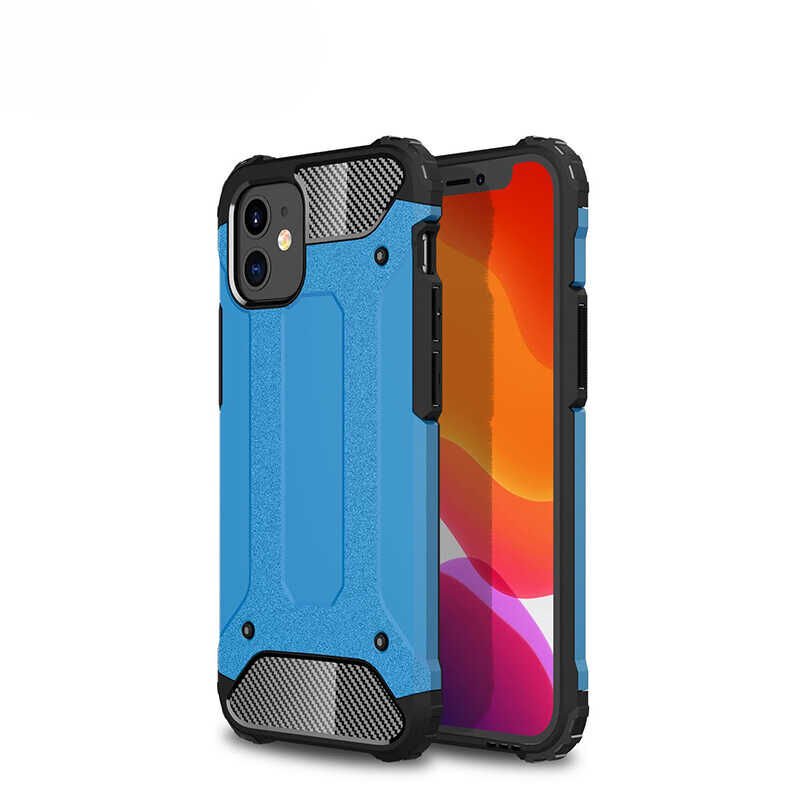 Apple iPhone 12 Kılıf HEPTEKİLETİŞİM Crash Silikon Kapak