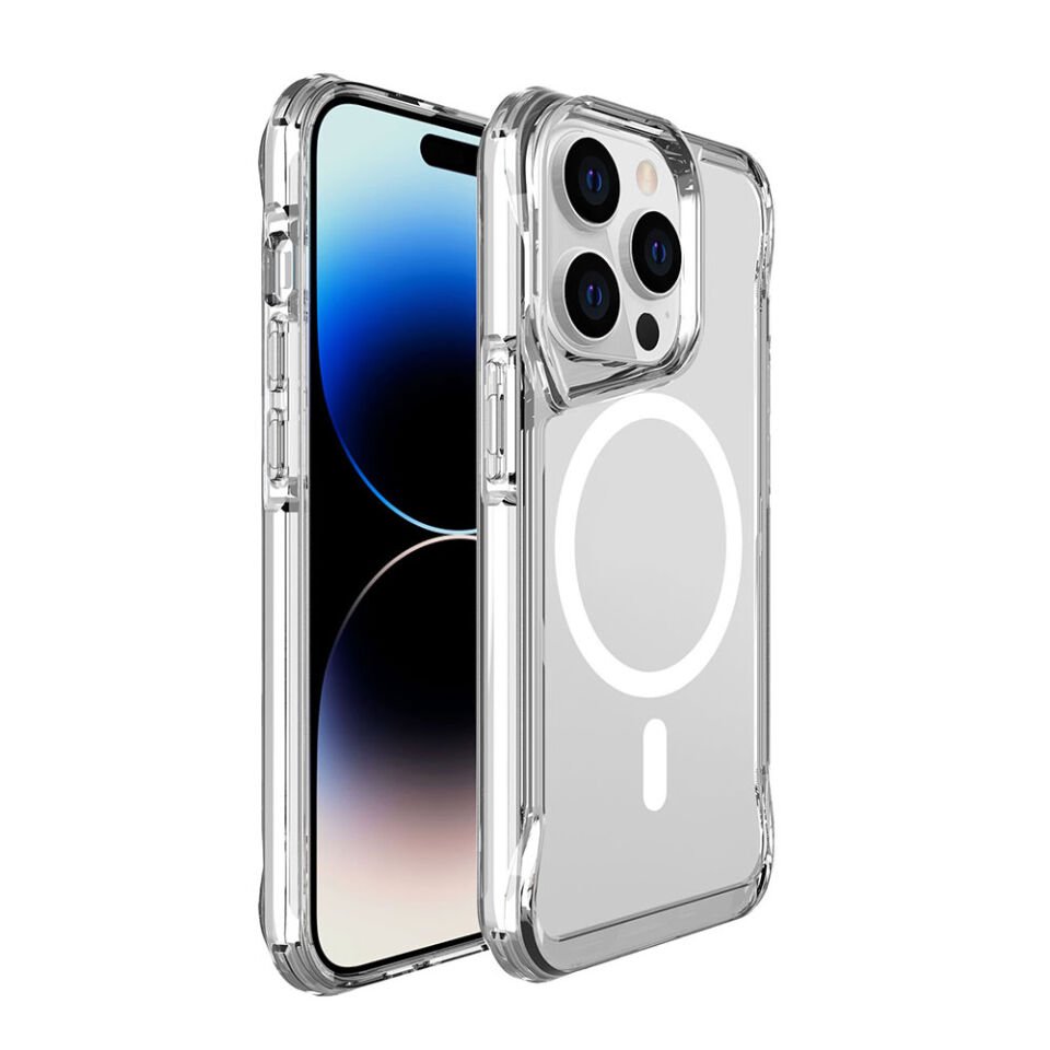 Apple iPhone 15 Pro Kılıf HEPTEKİLETİŞİM Magsafe Şarj Özellikli T-Max Magsafe Kapak