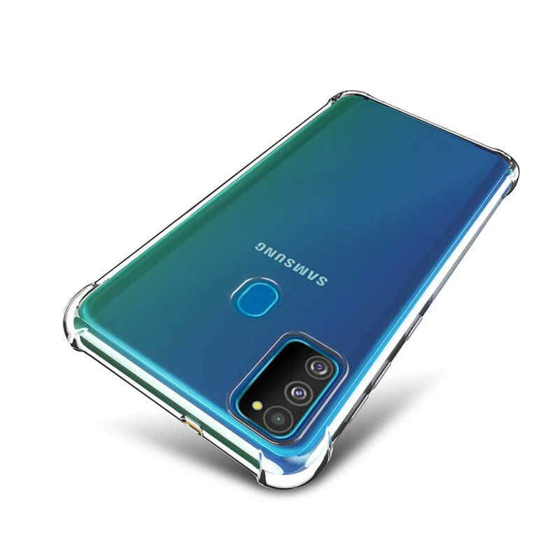 Galaxy M21 Kılıf HEPTEKİLETİŞİM Nitro Anti Shock Silikon