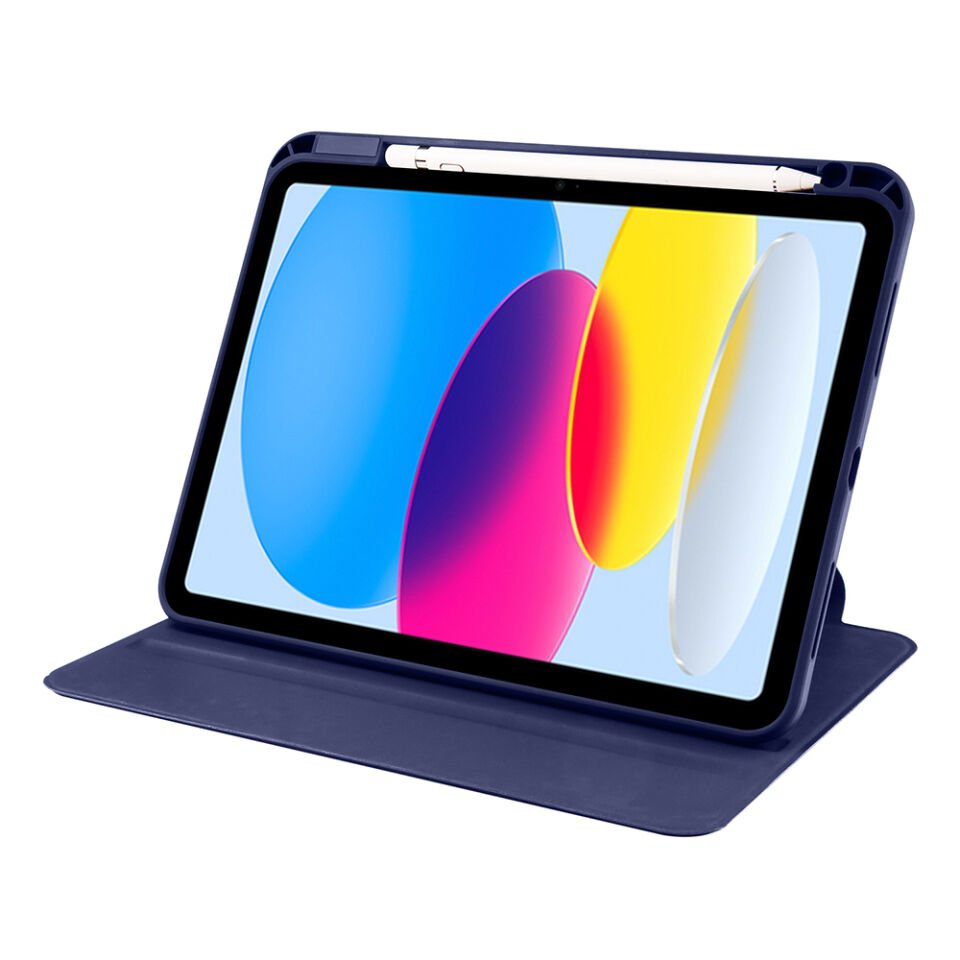 Apple iPad 11.Nesil 2025 Kılıf HEPTEKİLETİŞİM Termik Kalem Bölmeli Dönebilen Standlı Kılıf