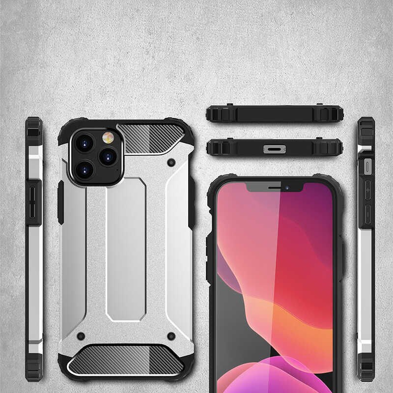 Apple iPhone 12 Pro Max Kılıf HEPTEKİLETİŞİM Crash Silikon Kapak
